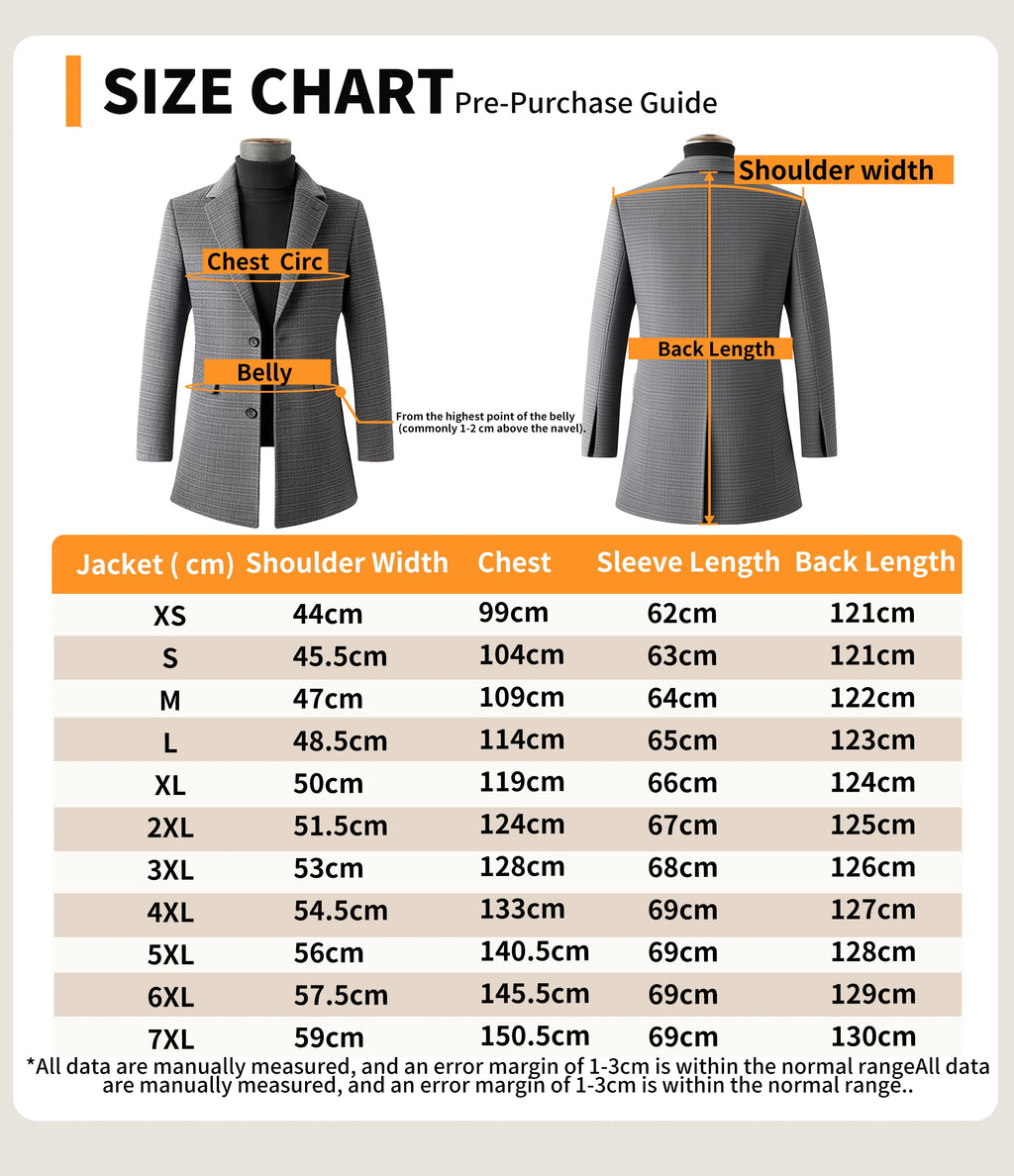 Men's Croc-Embossed Faux Leather Double-Breasted Overcoat with Contrast White Lapels