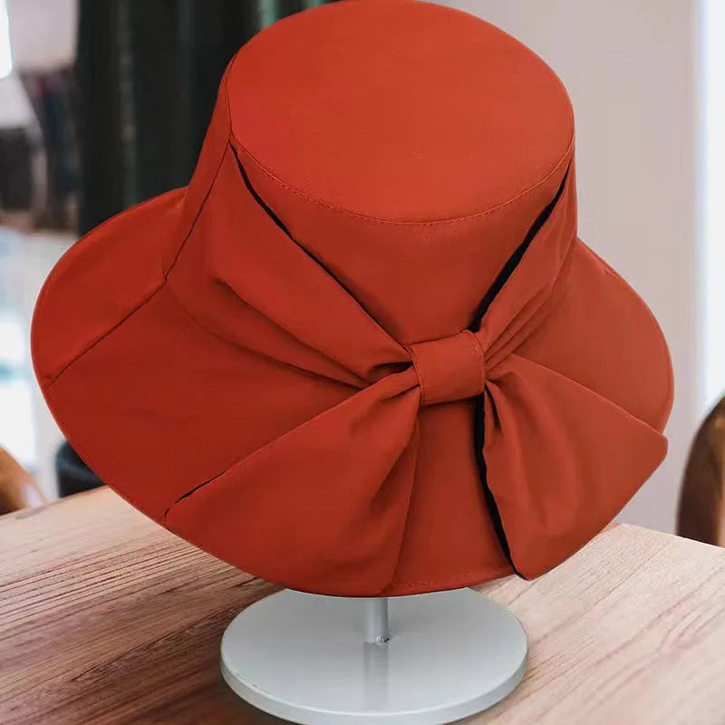 Women's Floral Acrylic Bucket Hat