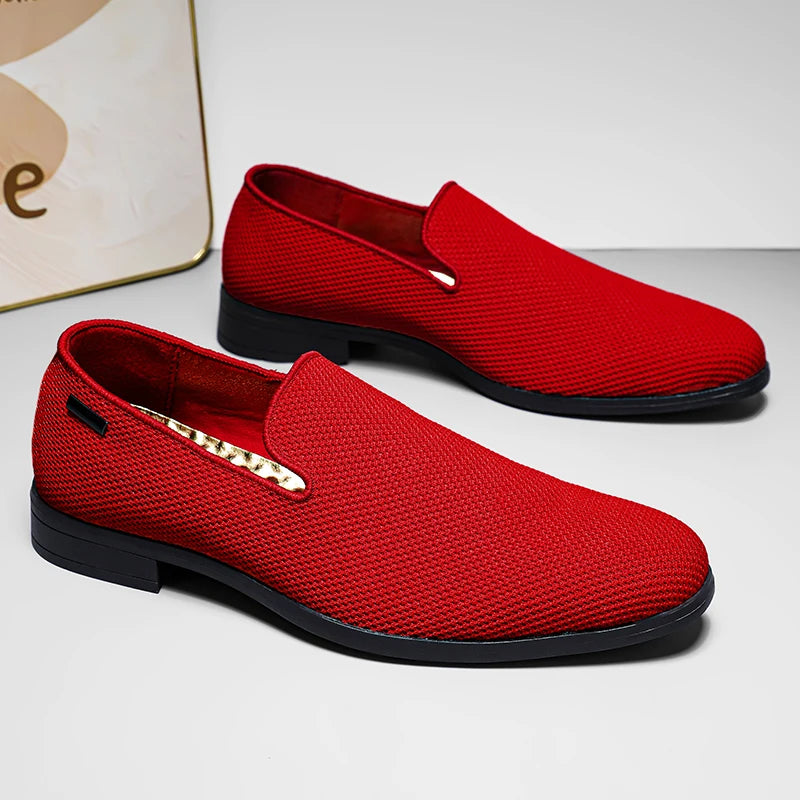 Handmade Loafers Classic Men Dress Shoes Casual Luxury Brand LADYLYS