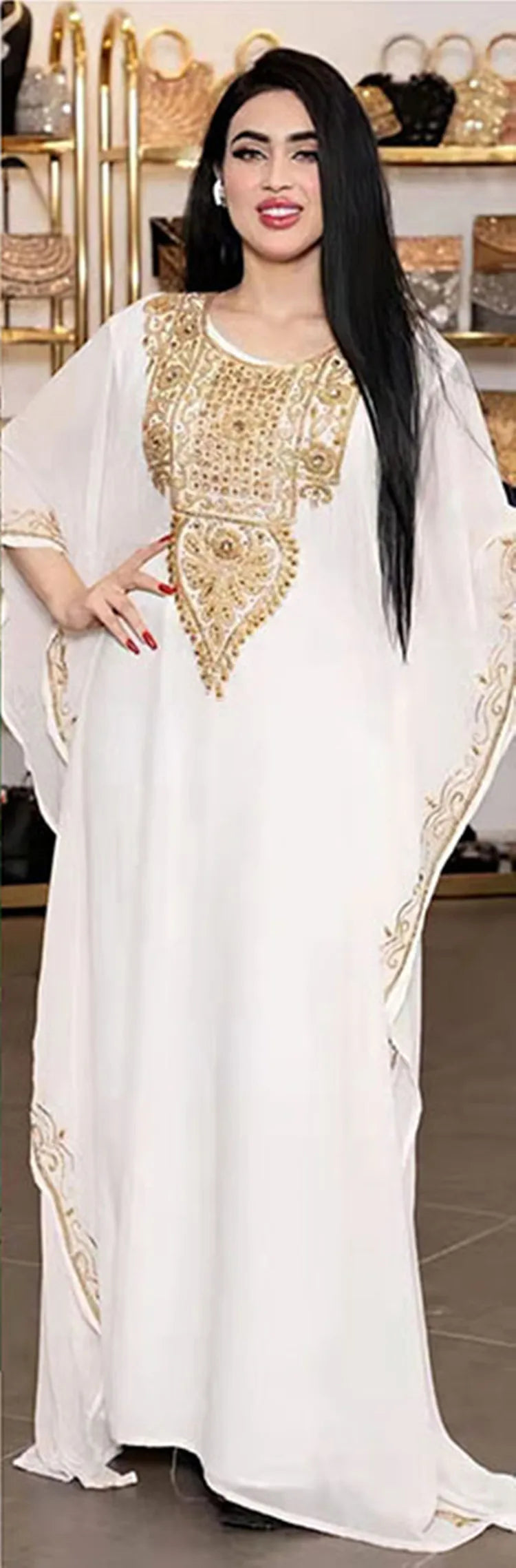 Ramadan musulman caftan Abi Dars et de dubaï Paradise Jones Atfets Matutina-Chic