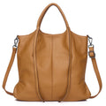 Women's Genuine Leather Tote Bag - Large