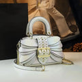 Pearl Riveted Wings Women Bag Real Leather Stylish Bag LADYLYS