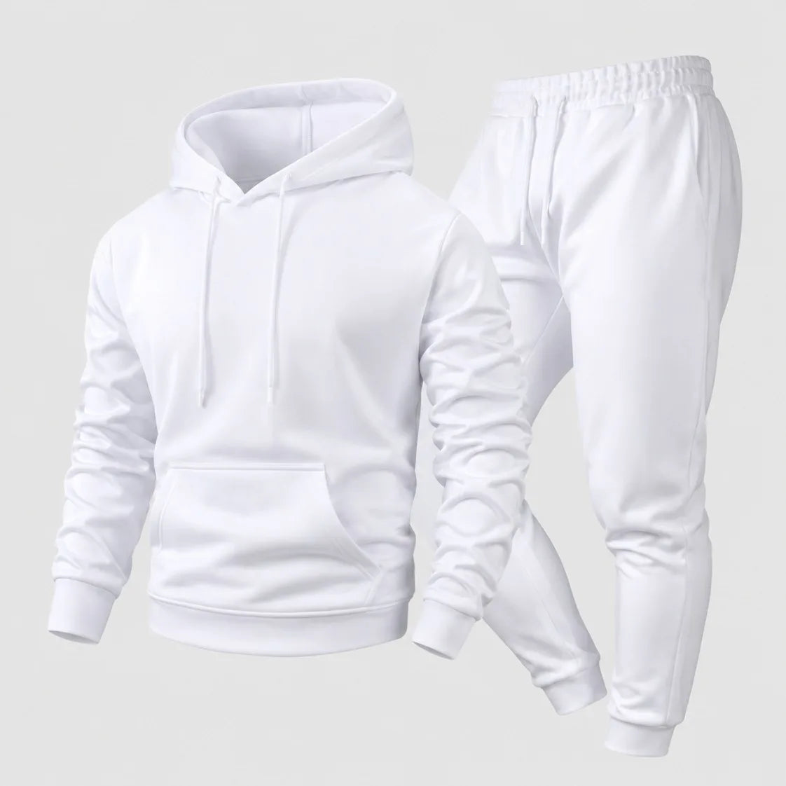 Men's Hoodie & Jogger Tracksuit Set – 10 Colors | Casual Streetwear
