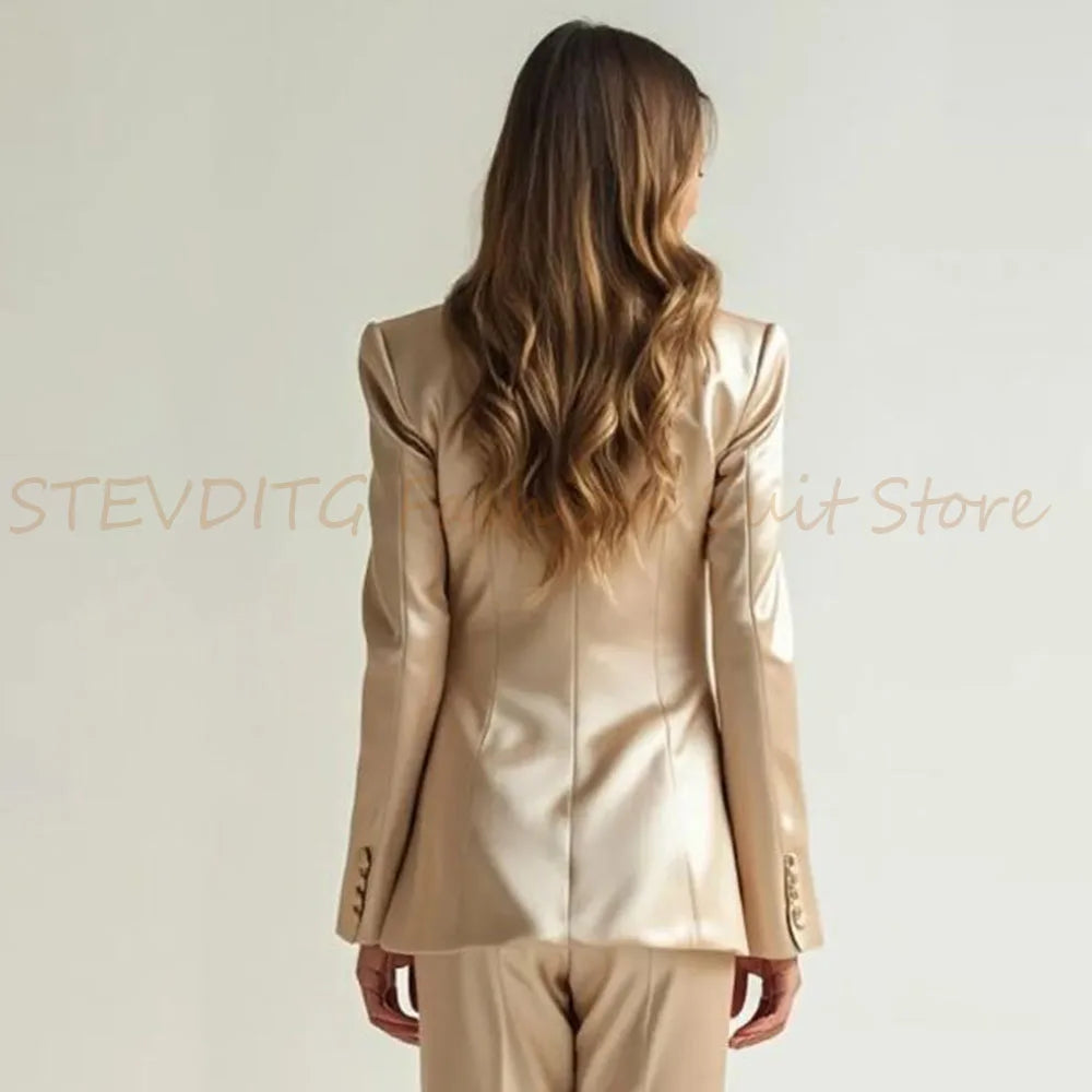 Luxury High Quality Suit One Button 2 Piece Jacket LADYLYS