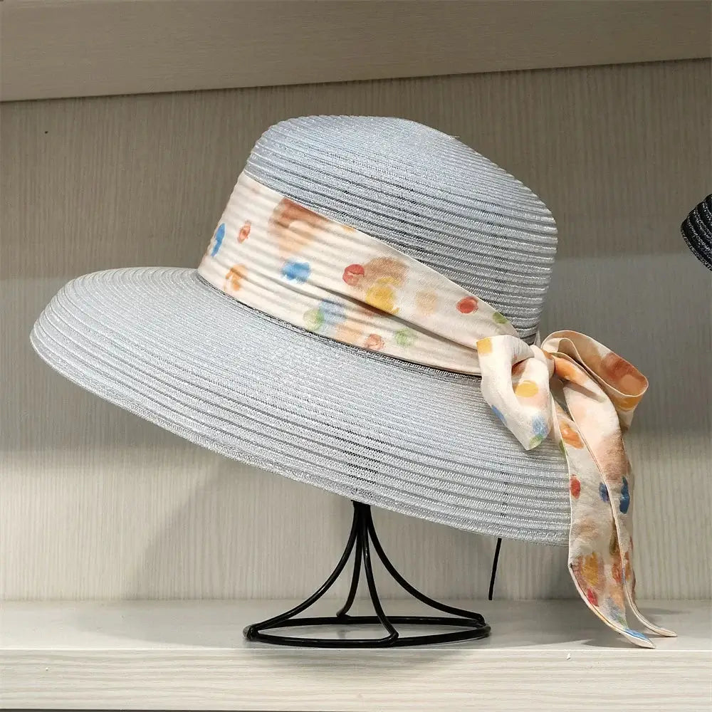 Bucket Hat Summer Hats for Women Fishing Hat Woolen Rhinestone Solid Color Basin Hat Leisure Outdoor Beach Sun Hat LADYLYS