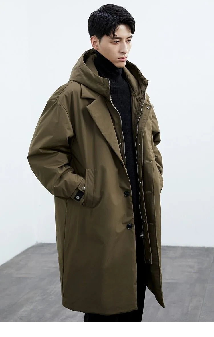 Solid Color Windproof Coat – Spring & Autumn Fashion Outerwear