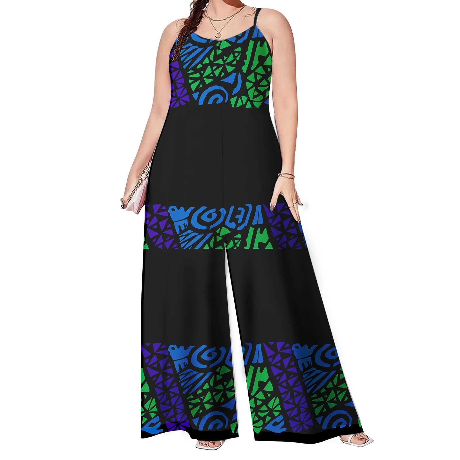 One Piece Rompers Polynesian Tribe Hawaii Jumpsuits LADYLYS