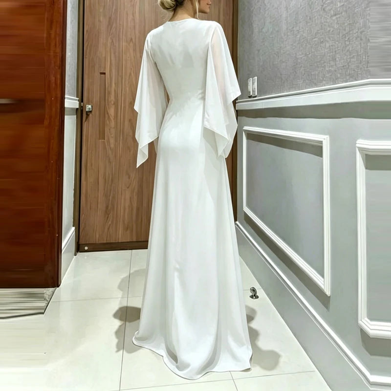 Summer New High Waist Wide Leg Playsuits Overalls New Chiffon Loose Women's Jumpsuits LADYLYS