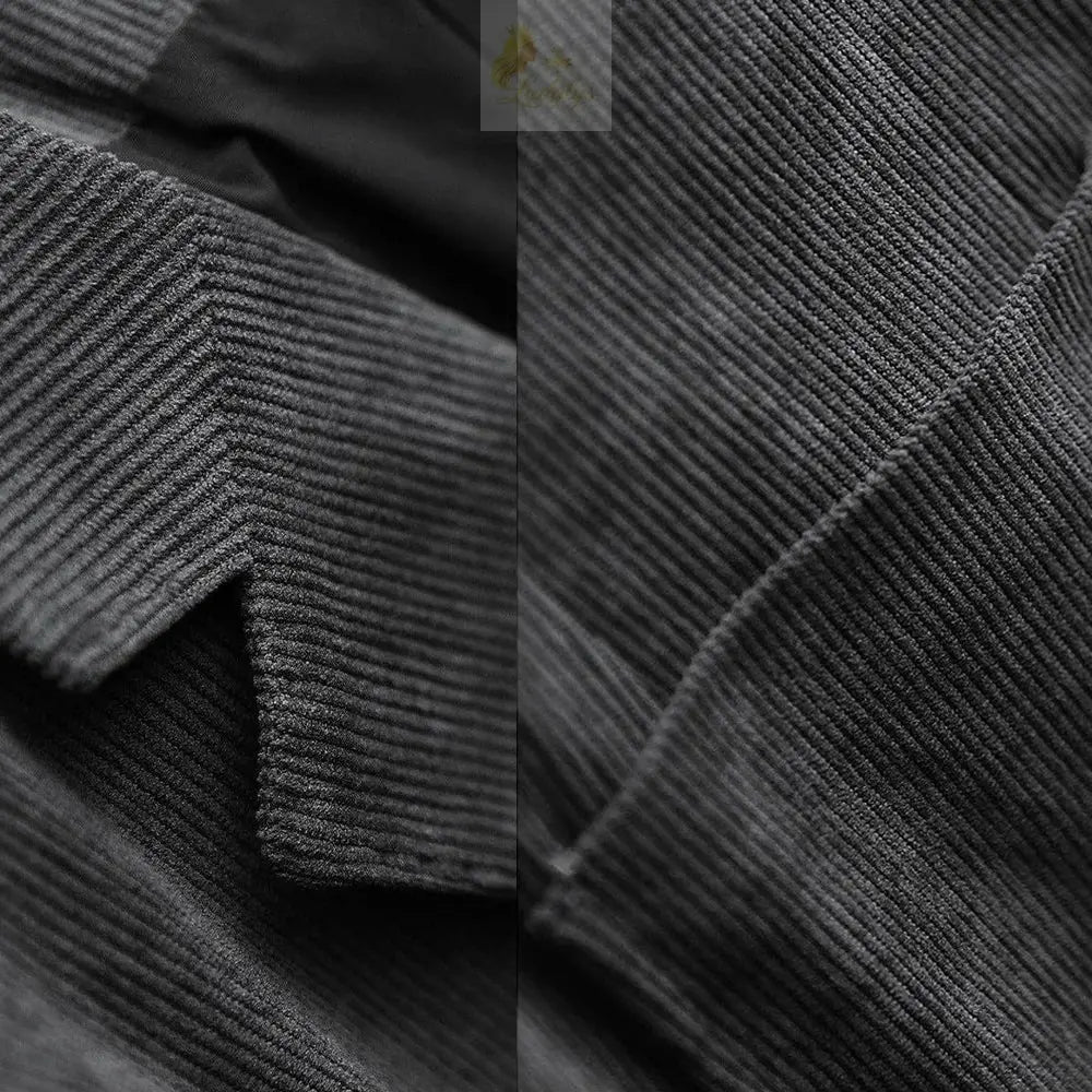 Velvet Men's Suit 3 Piece Corduroy Blazer Vest Pants Set LADYLYS
