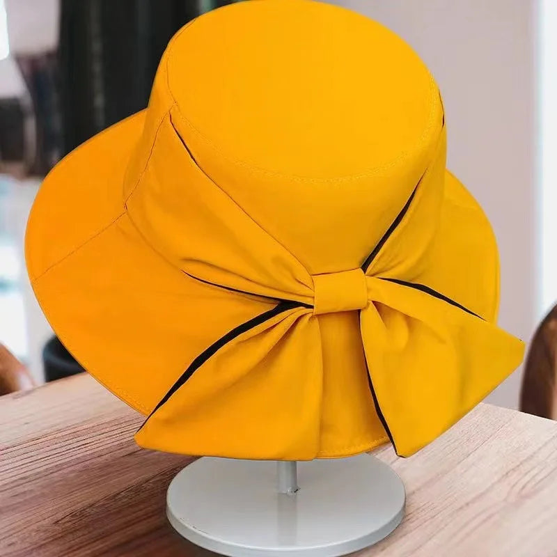 Women's Floral Acrylic Bucket Hat