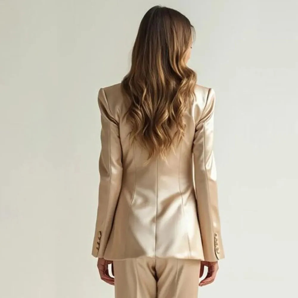 Luxury High Quality Suit One Button 2 Piece Jacket LADYLYS