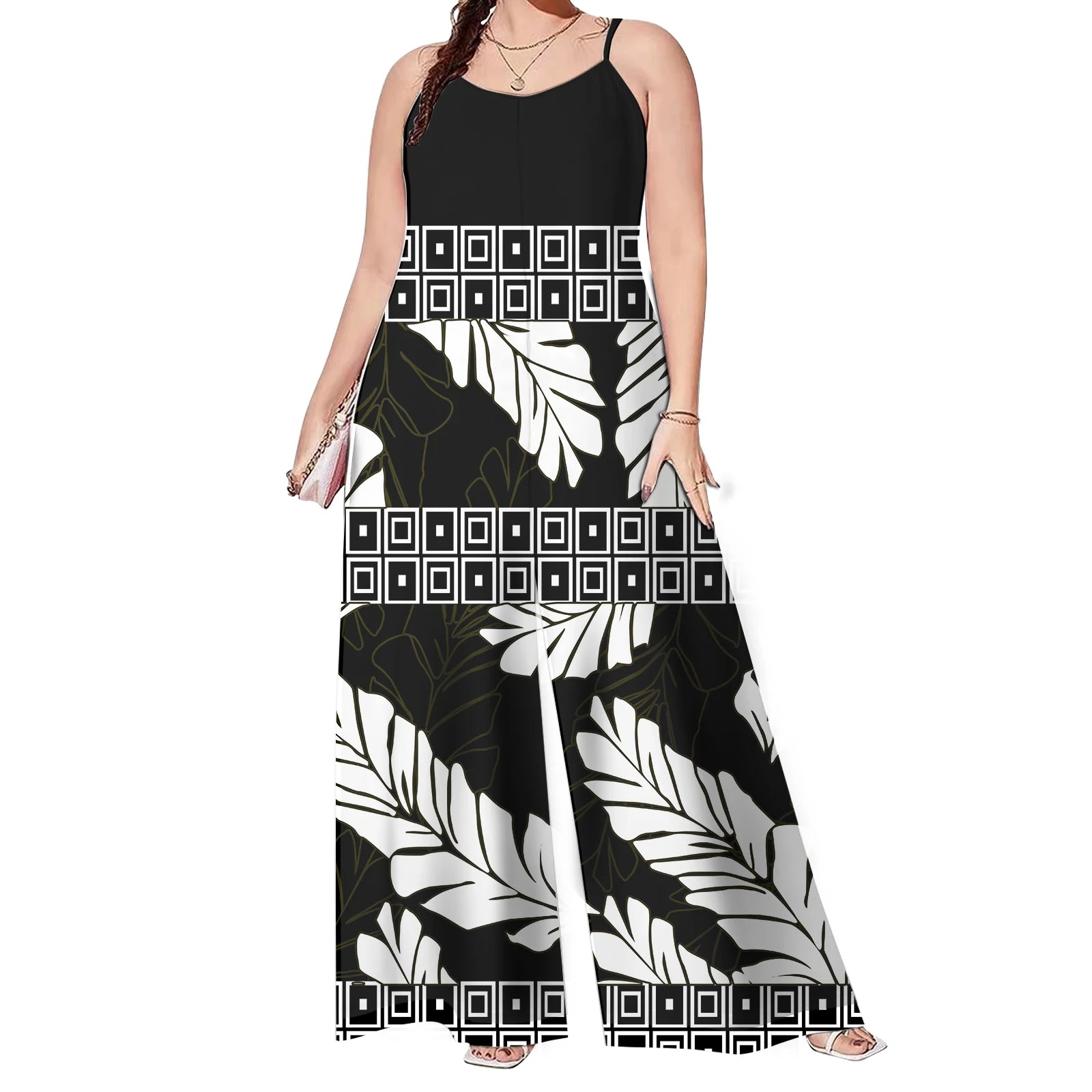 One Piece Rompers Polynesian Tribe Hawaii Jumpsuits LADYLYS