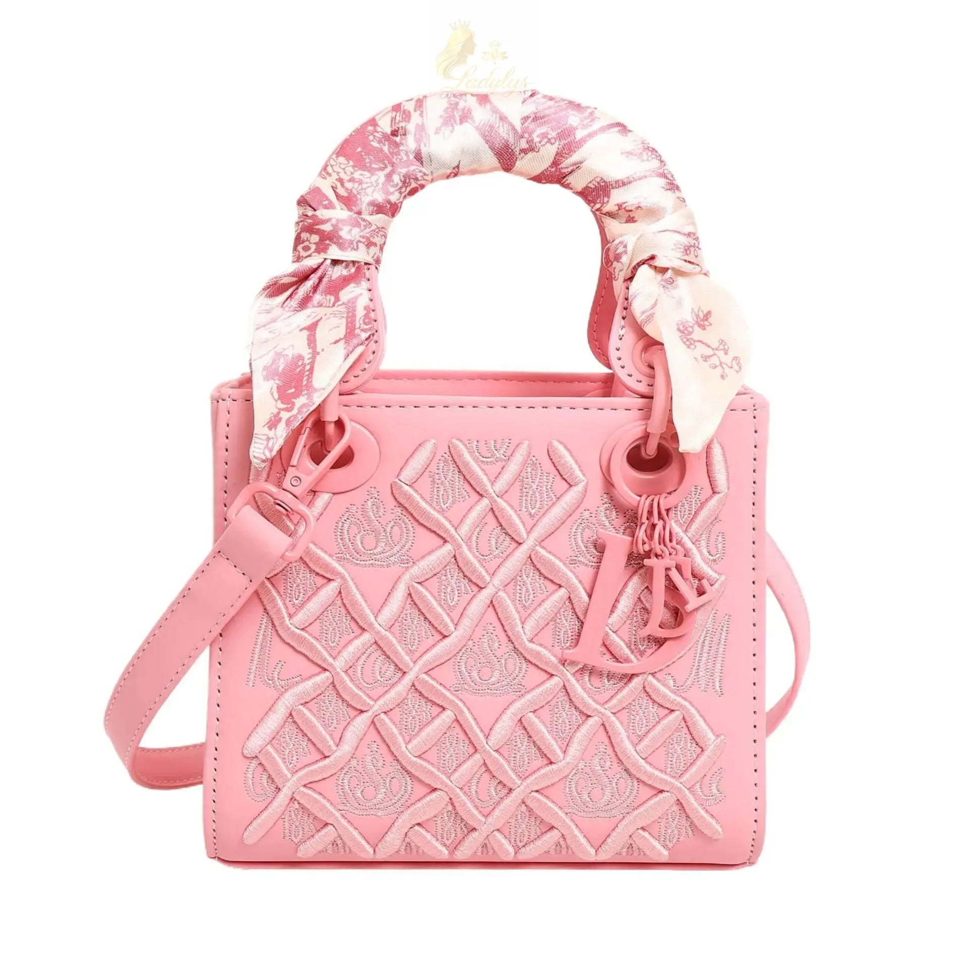 Luxury Versatile Craftsmanship Embroidery Concubine Handbag LADYLYS