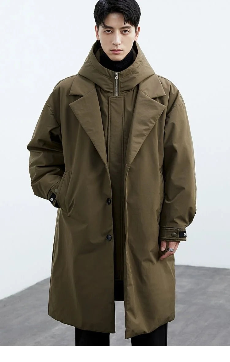 Solid Color Windproof Coat – Spring & Autumn Fashion Outerwear