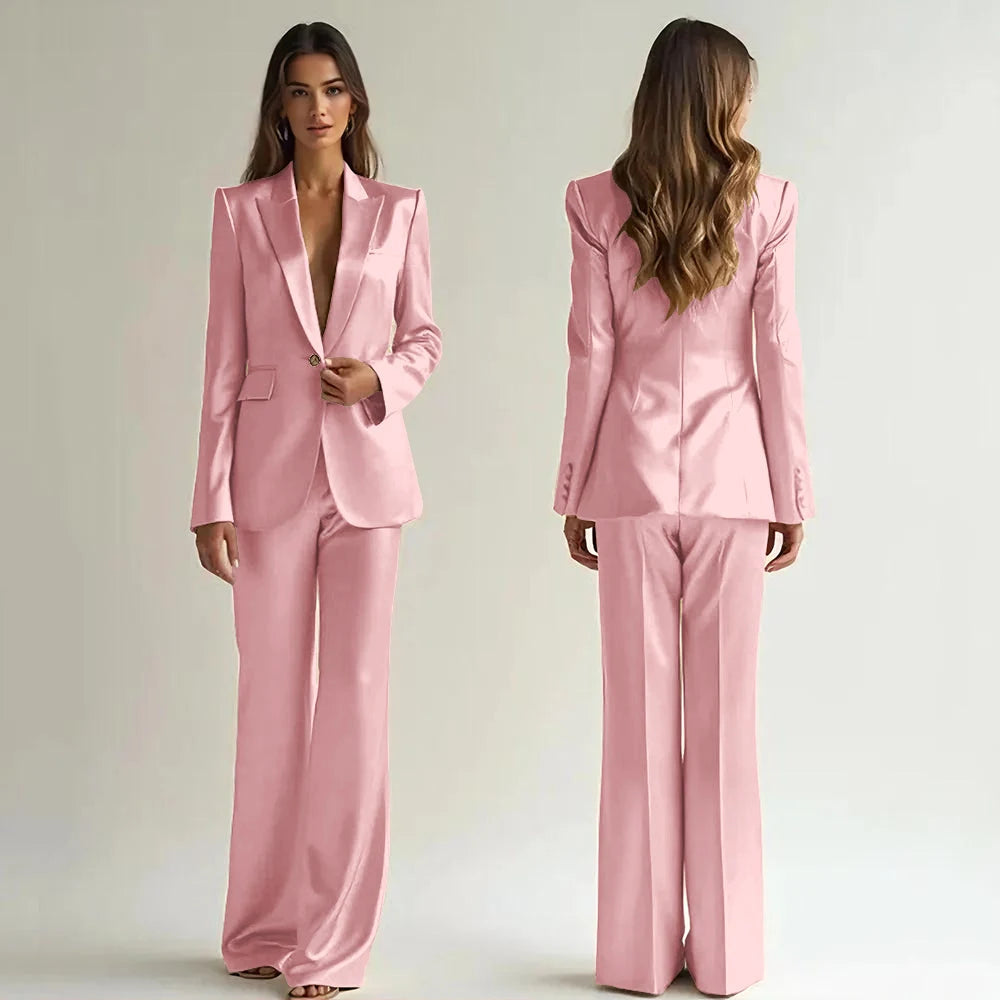 Luxury High Quality Suit One Button 2 Piece Jacket LADYLYS