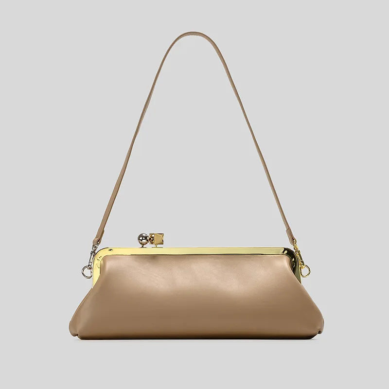 Long Clutch Luxury Designer Kiss Lock Elegant Party Purses Trend Underarm Bag LADYLYS