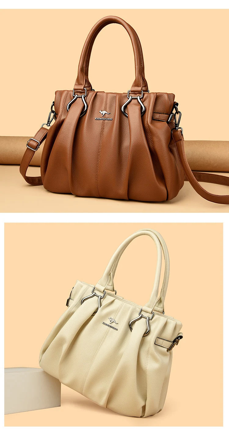 Luxury Handbags Designer Purses High Quality Soft Leather LADYLYS