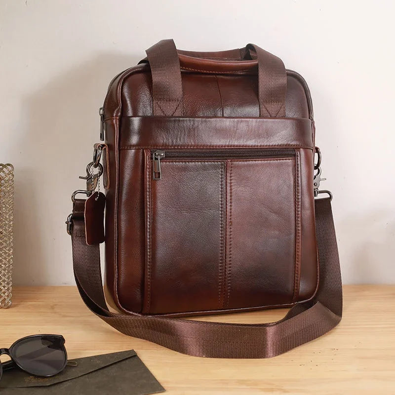 Handbag, 100% genuine leather shoulder crossbody bag vertical LADYLYS