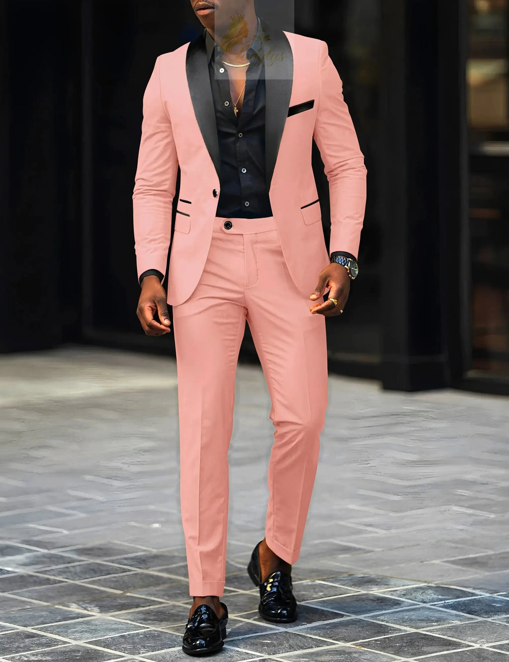 2-Piece Men's Suit, Single Button Jackets And Pants LADYLYS