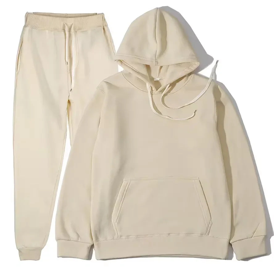 Men's Sportswear Tracksuit Set – Hoodie & Jogger Pants