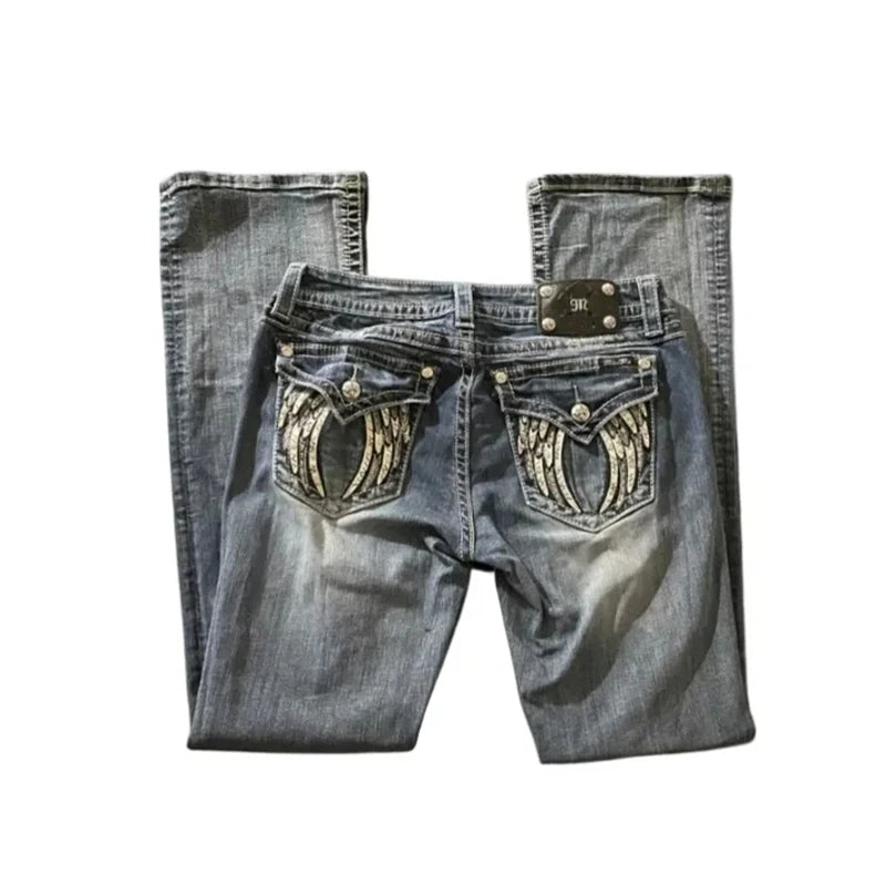 Women's Low-Rise Bootcut Pants
