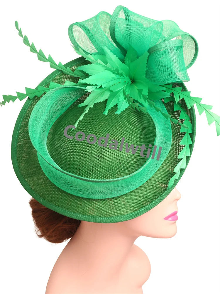 Chic Feather Fascinator Cocktail Hat Ladies Race Party Tea Headpiece LADYLYS