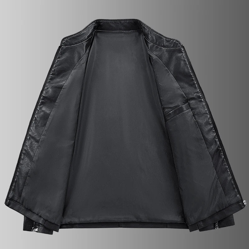 Men's Stand-Collar Zip Jacket