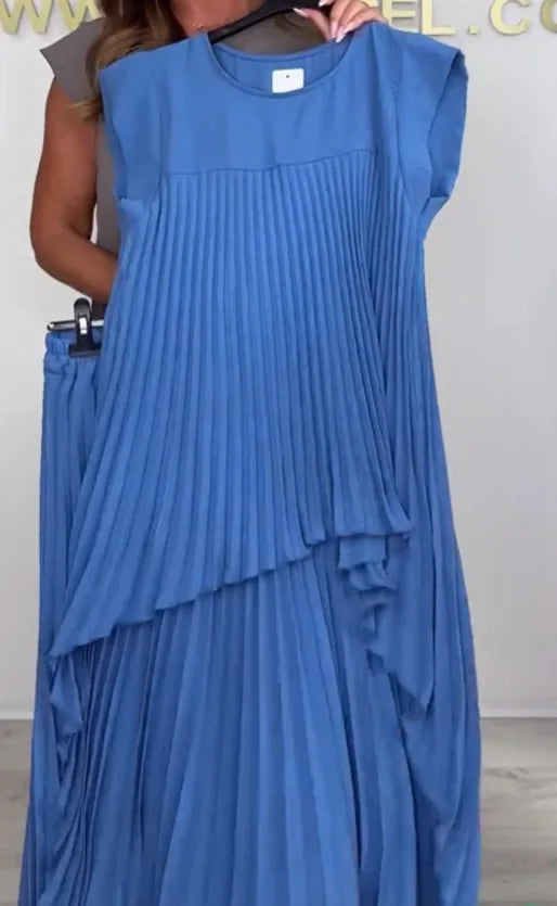 Summer Solid Casual Holiday Two Piece Sets Elegant LADYLYS