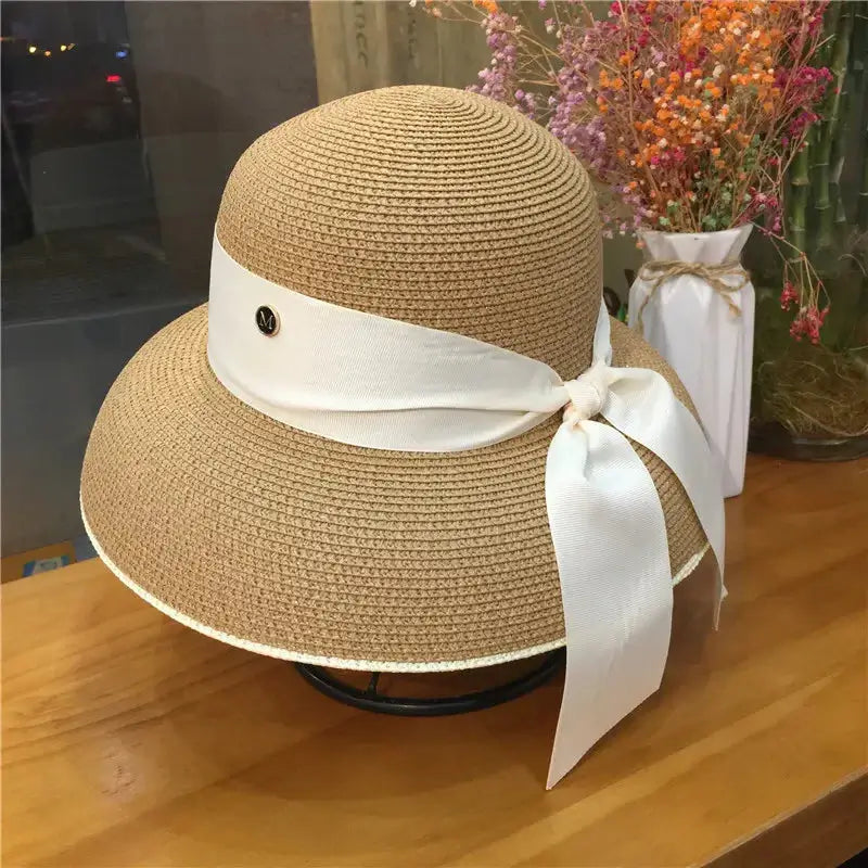 Bucket Hat Summer Hats for Women Fishing Hat Woolen Rhinestone Solid Color Basin Hat Leisure Outdoor Beach Sun Hat LADYLYS