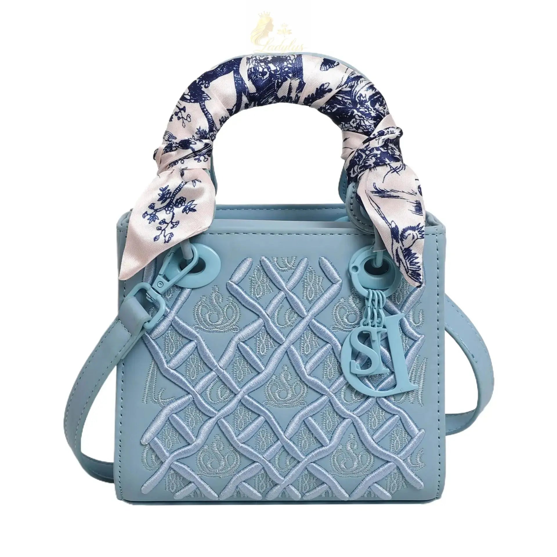 Luxury Versatile Craftsmanship Embroidery Concubine Handbag LADYLYS
