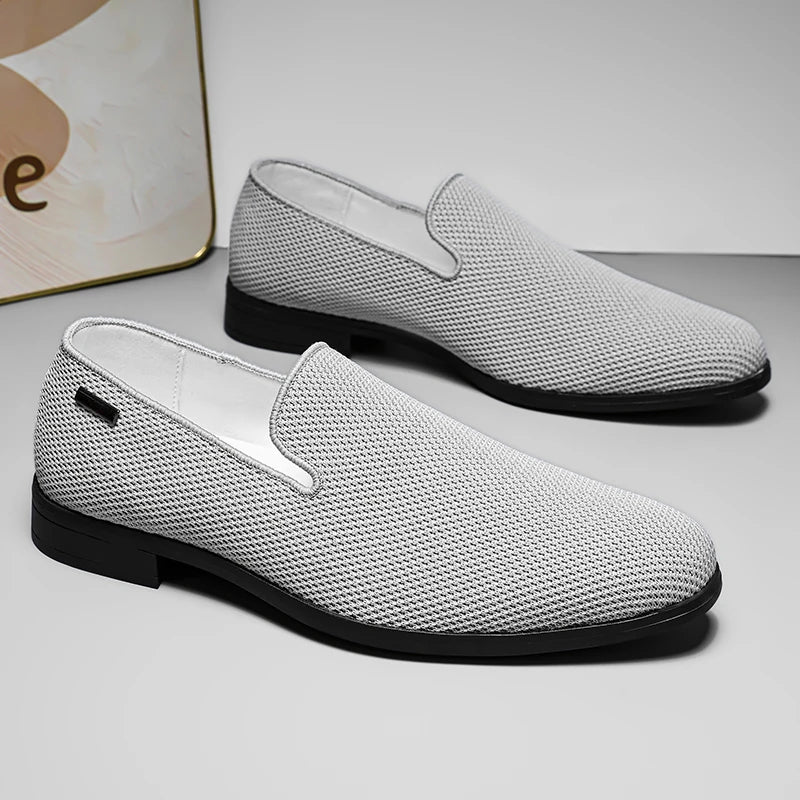 Handmade Loafers Classic Men Dress Shoes Casual Luxury Brand LADYLYS