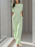 Elegant High Waisted Jumpsuit New Women's Fashion Queen Style LADYLYS