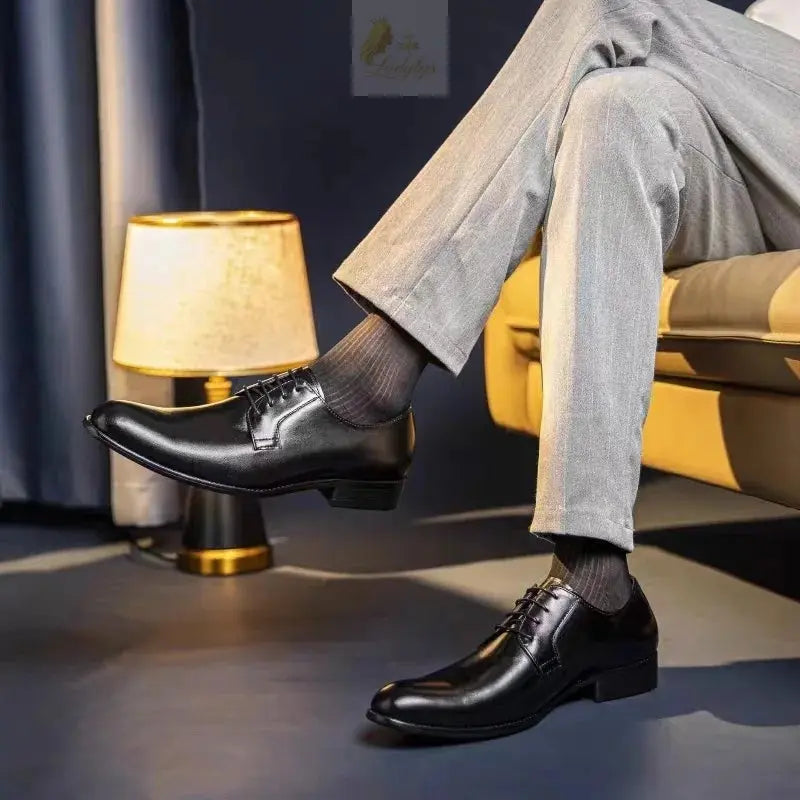 Men Shoes Leather Formal Oxfords LADYLYS