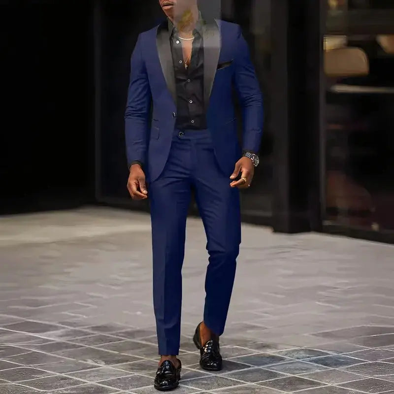 2-Piece Men's Suit, Single Button Jackets And Pants LADYLYS