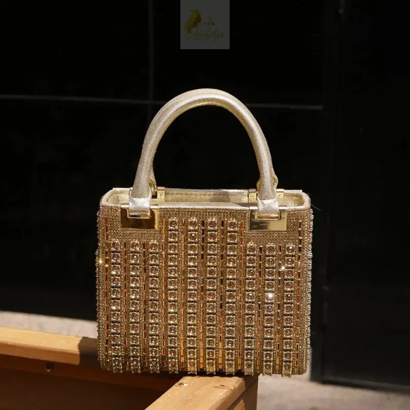 Luxury High-end Crystal Diamond Women Evening Clutch Bag LADYLYS