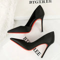 Women's Pointed Toe Stiletto Pumps – Hollow Slingback Heels, Party & Wedding