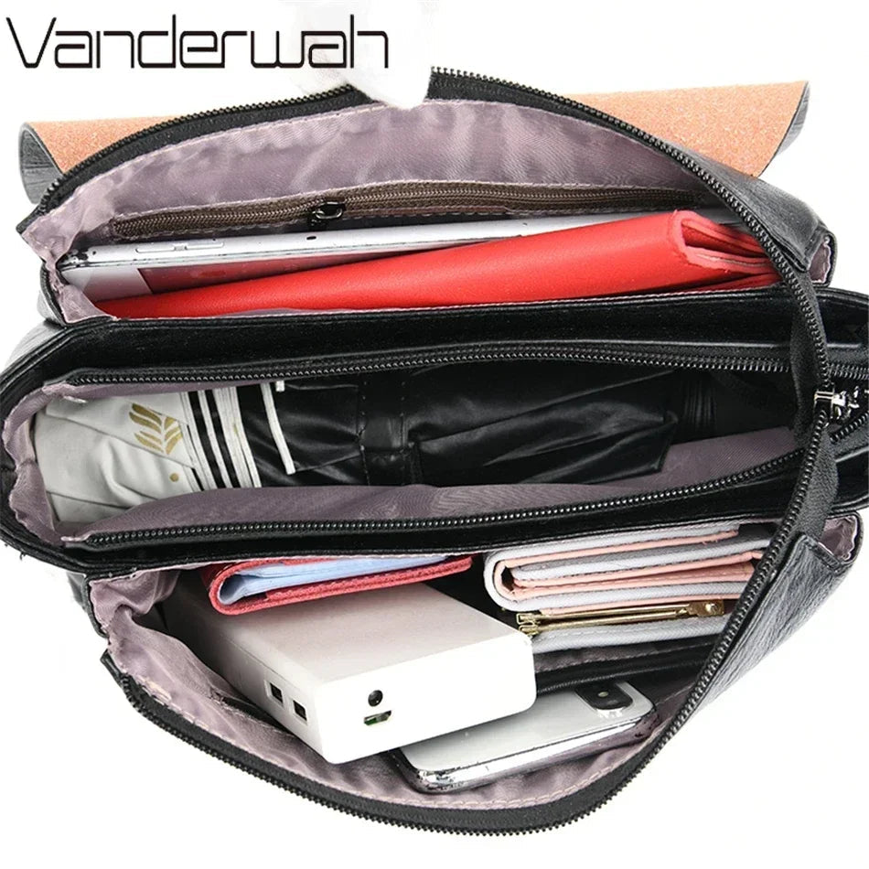 Luxury Handbag Women Bags Designer Sheepskin Leather LADYLYS