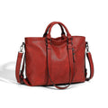Soft PU Tote Bag for Women – Multi-Pocket Shoulder Handbag