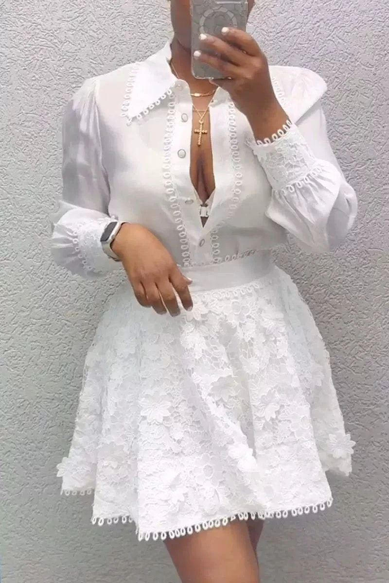 Women's Elegant Two-Piece Skirt Suit – Spring & Summer Fashion Set