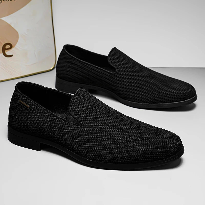 Handmade Loafers Classic Men Dress Shoes Casual Luxury Brand LADYLYS