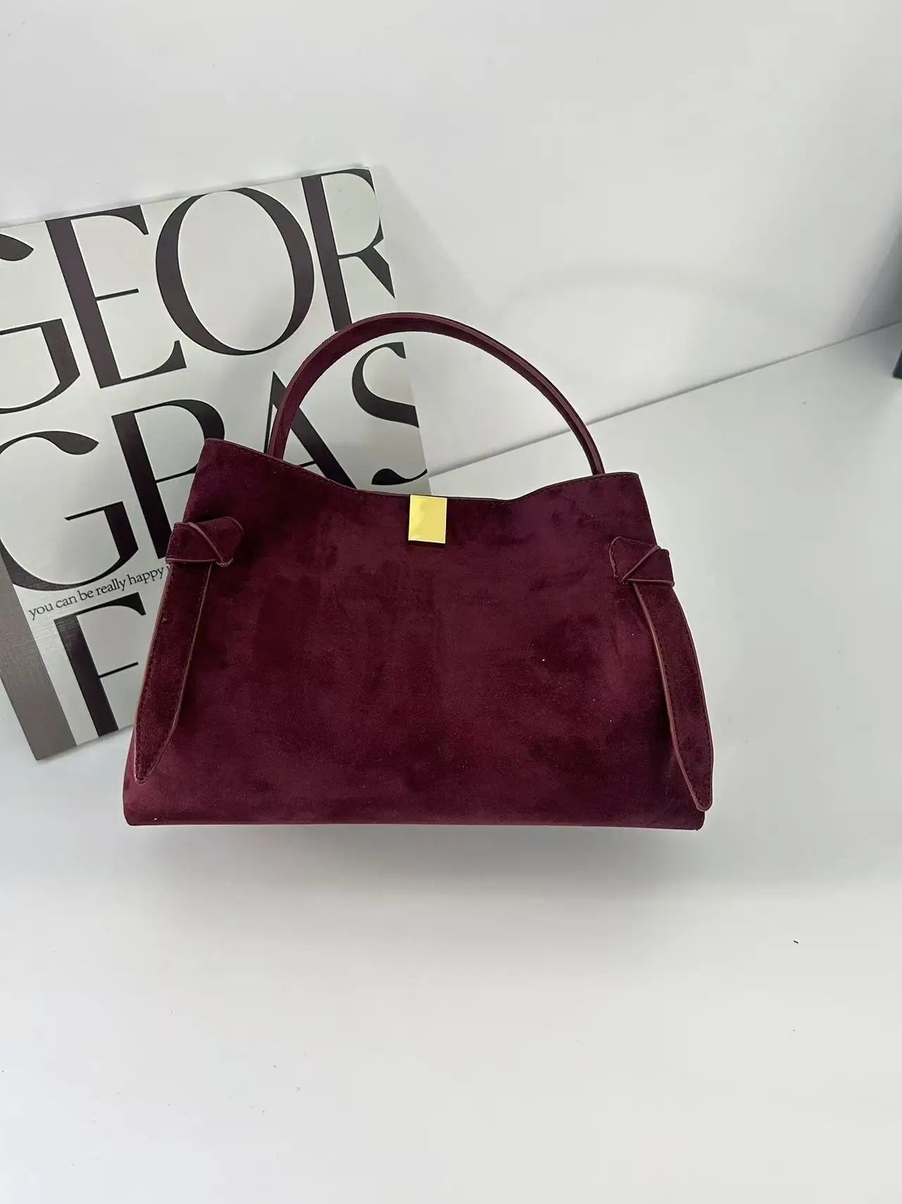 Stylish Tote Bag for Ladies Handbag with Shoulder Strap Minimalist Design Versatile Bag LADYLYS