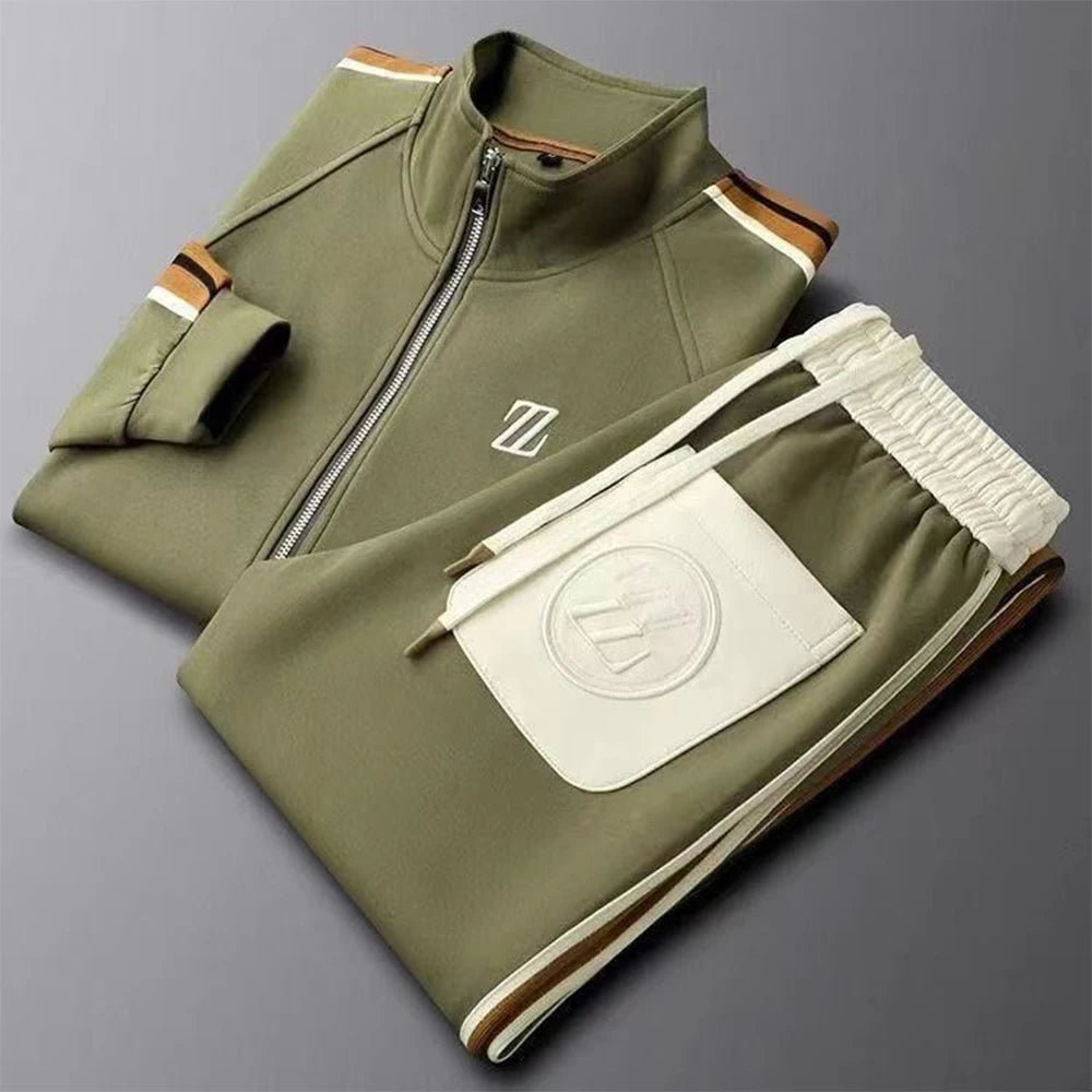 Men's Autumn Stand-Collar Casual Sports Suit LADYLYS