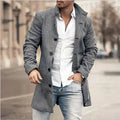 Men's Woolen Overcoat for Autumn and Winter Korean Style Fashionable LADYLYS