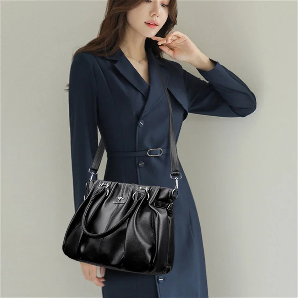 Luxury Handbags Designer Purses High Quality Soft Leather LADYLYS