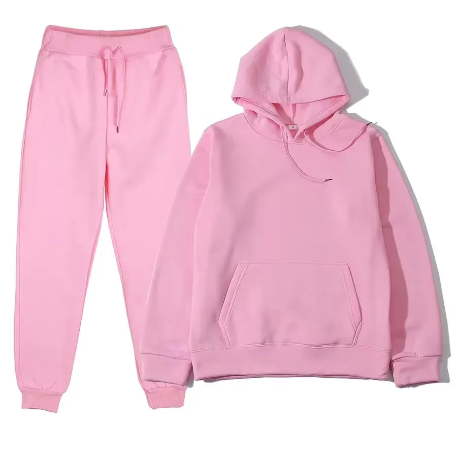 Men's Sportswear Tracksuit Set – Hoodie & Jogger Pants