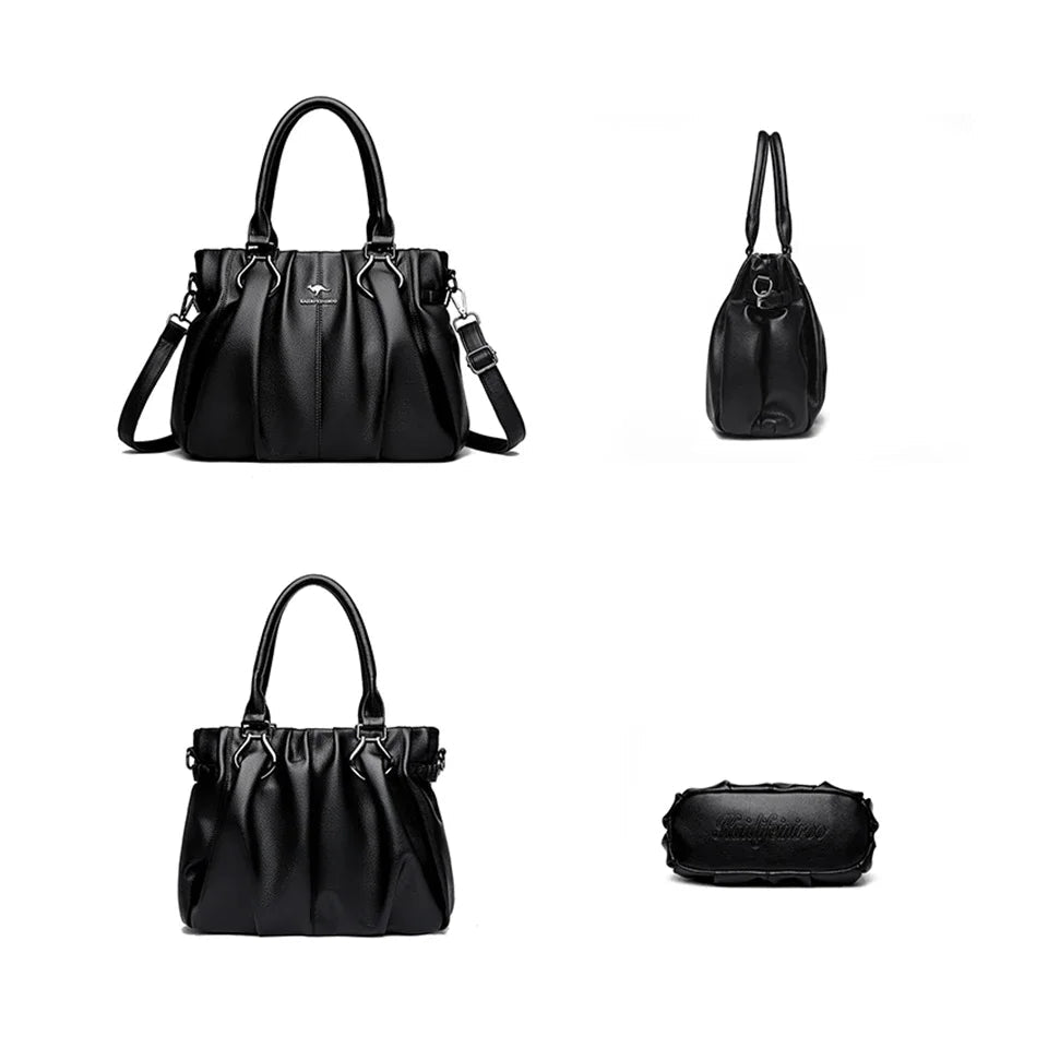 Luxury Handbags Designer Purses High Quality Soft Leather LADYLYS