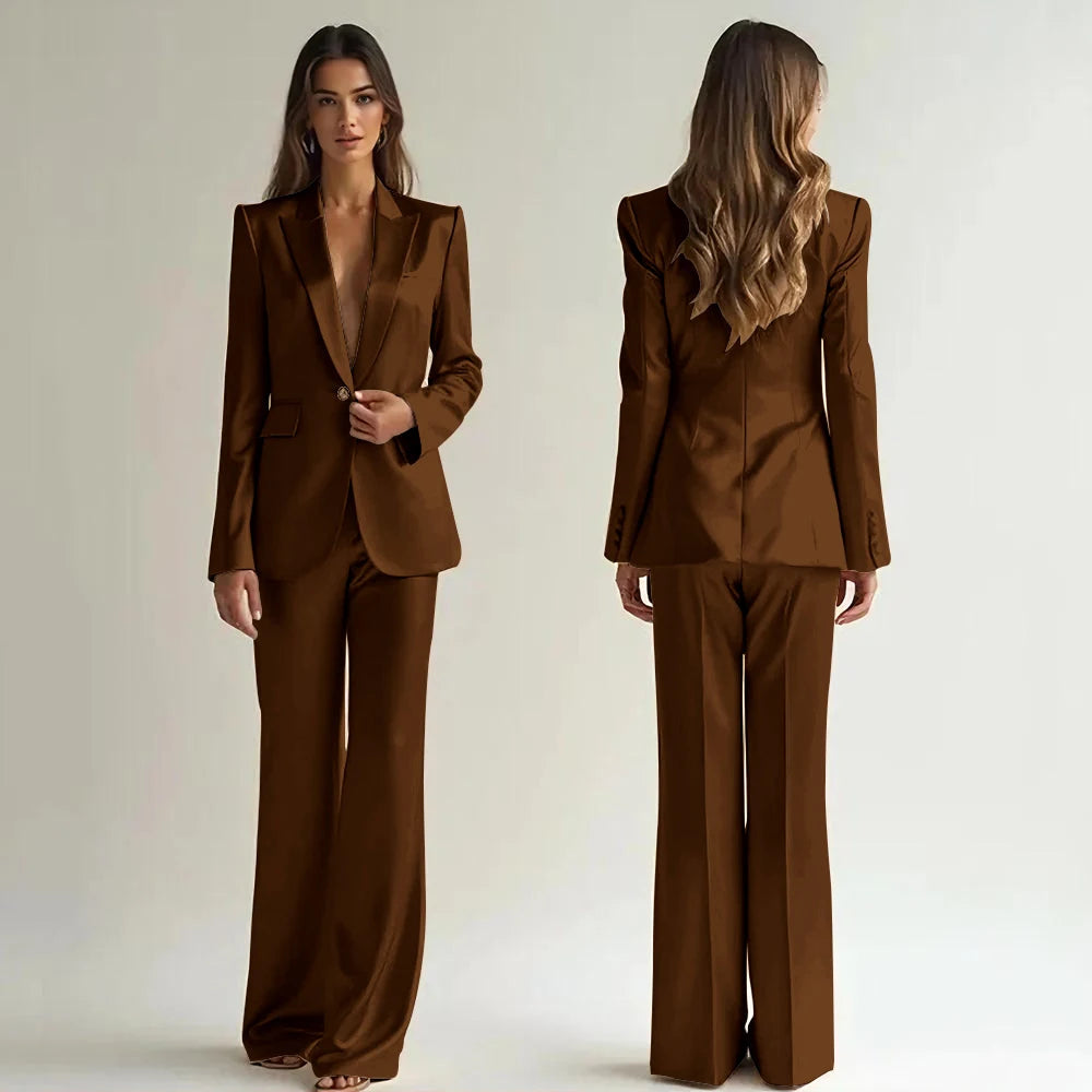 Luxury High Quality Suit One Button 2 Piece Jacket LADYLYS