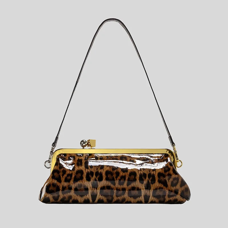 Long Clutch Luxury Designer Kiss Lock Elegant Party Purses Trend Underarm Bag LADYLYS