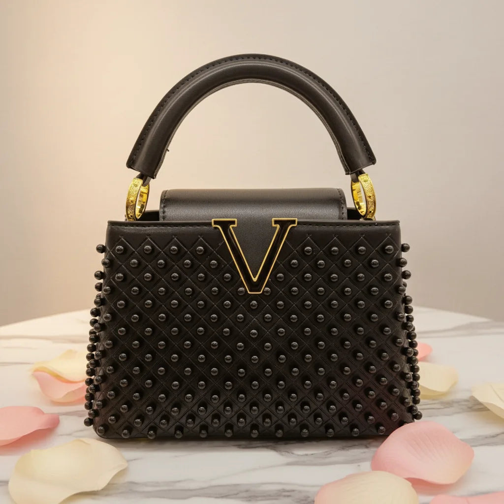 Women's Pearl Flap Handbag — Luxury Shoulder & Crossbody Bag LADYLYS