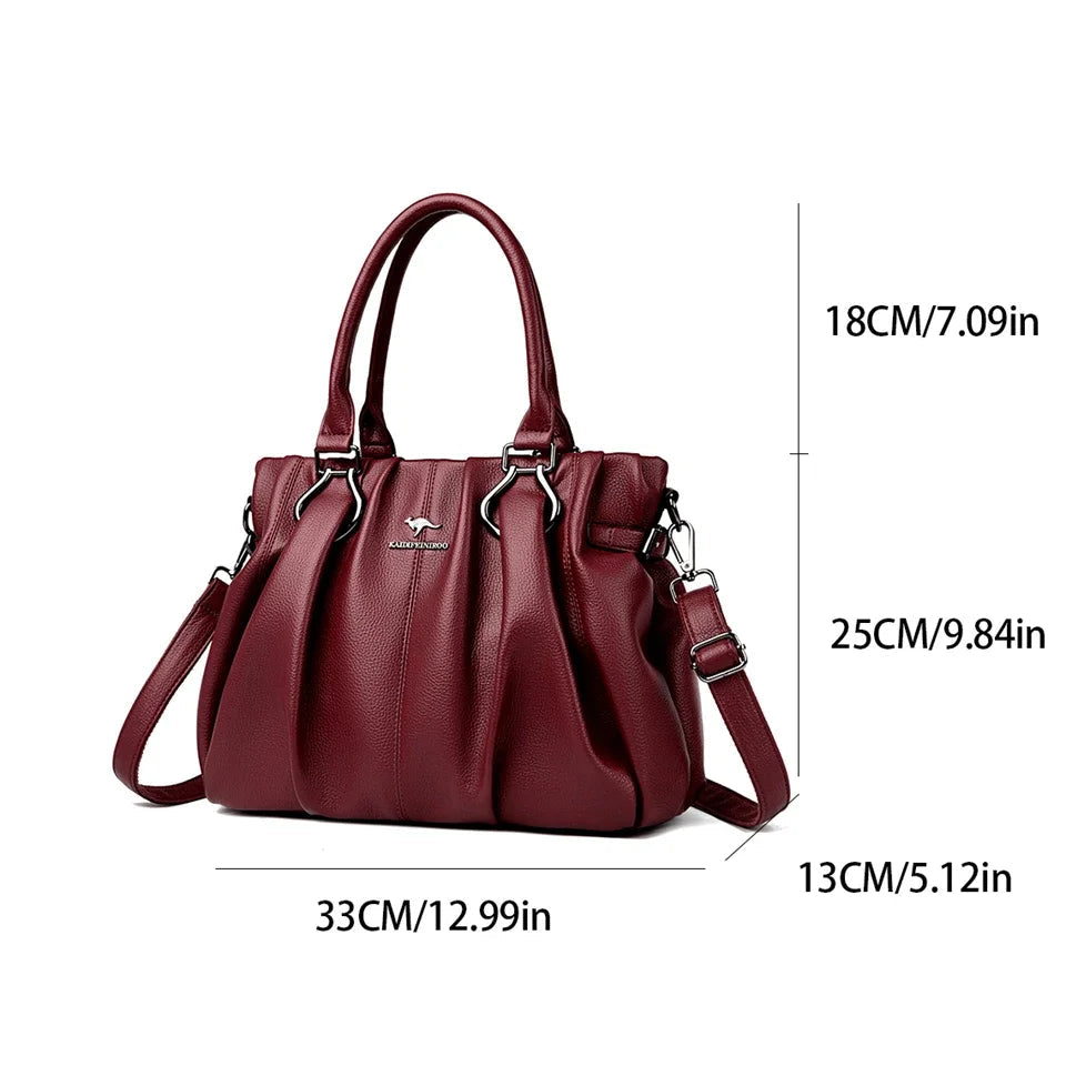 Luxury Handbags Designer Purses High Quality Soft Leather LADYLYS